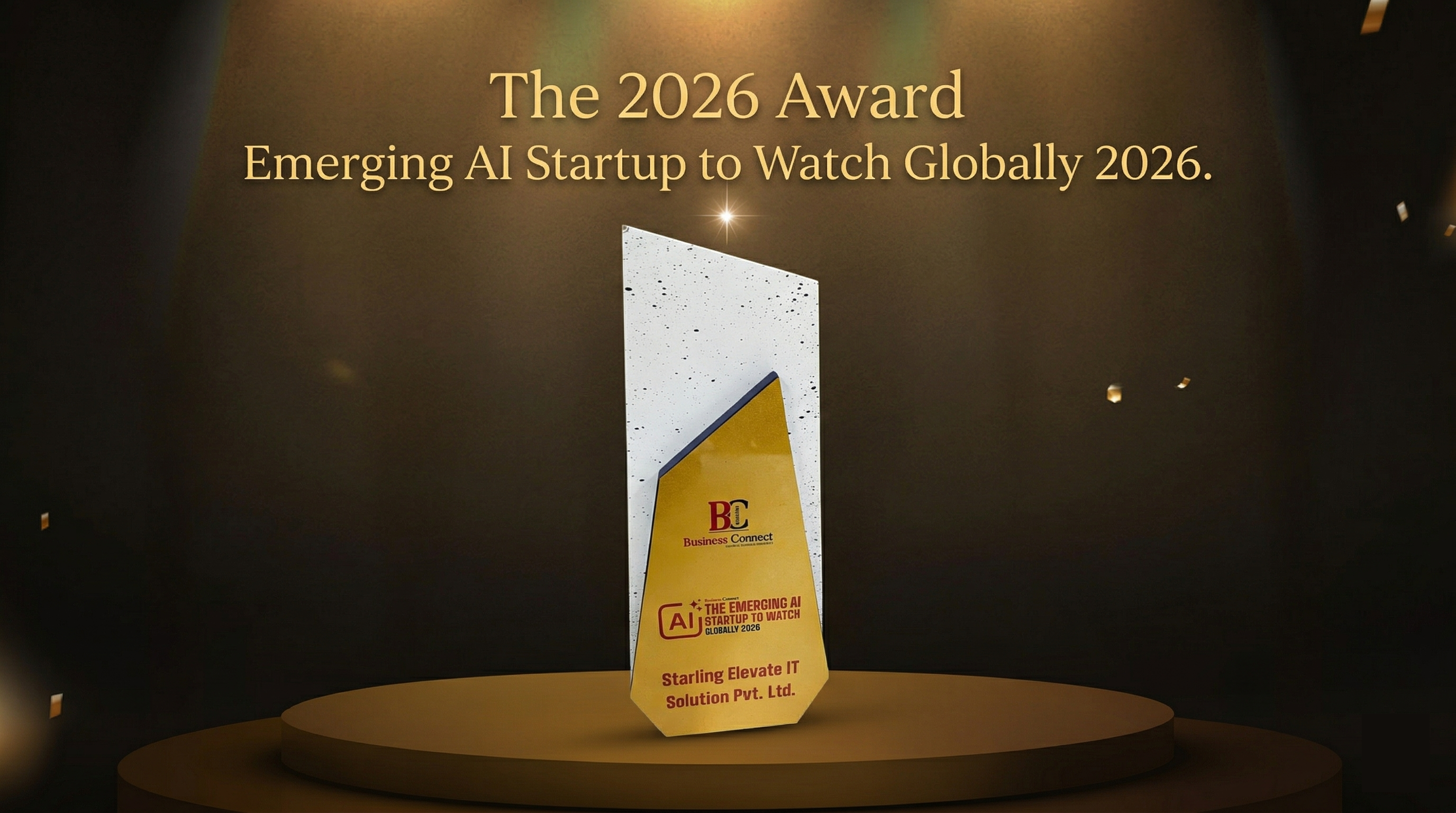 Business Connect Innovation Award 2026 Emerging AI Startup To Watch Globally 2026