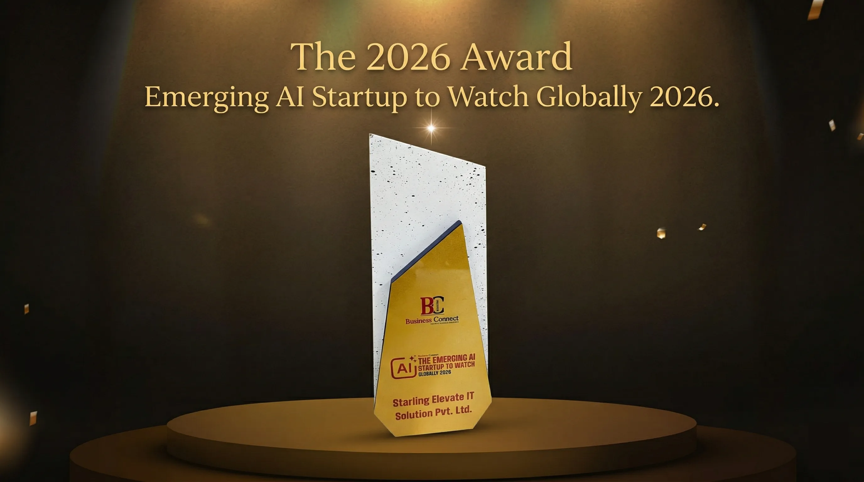 Business Connect Innovation Award 2026 Emerging AI Startup To Watch Globally 2026