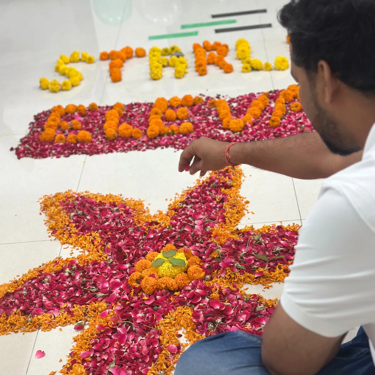 Team members at a Starling Elevate social event